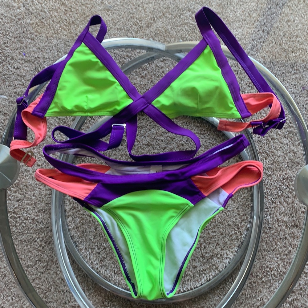 Neon Bikini Size Medium/Small
